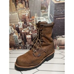 Red Wing 4420 Loggermax Work Boots Mens 11 E2  Waterproof Steel Toe